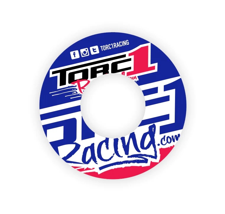 TORC1 Grip Donuts V3 (2 stuks) - Blue/Red