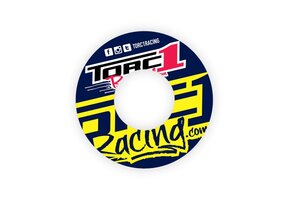 TORC1 Grip Donuts V3 (2 stuks) - Yellow/Blue