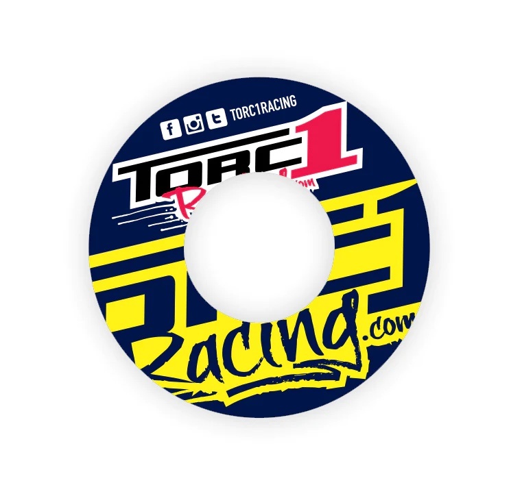 TORC1 Grip Donuts V3 (2 stuks) - Yellow/Blue