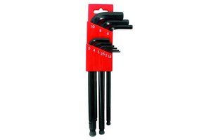 TMV Hex Key Set 9pcs (1,5 - 10mm)