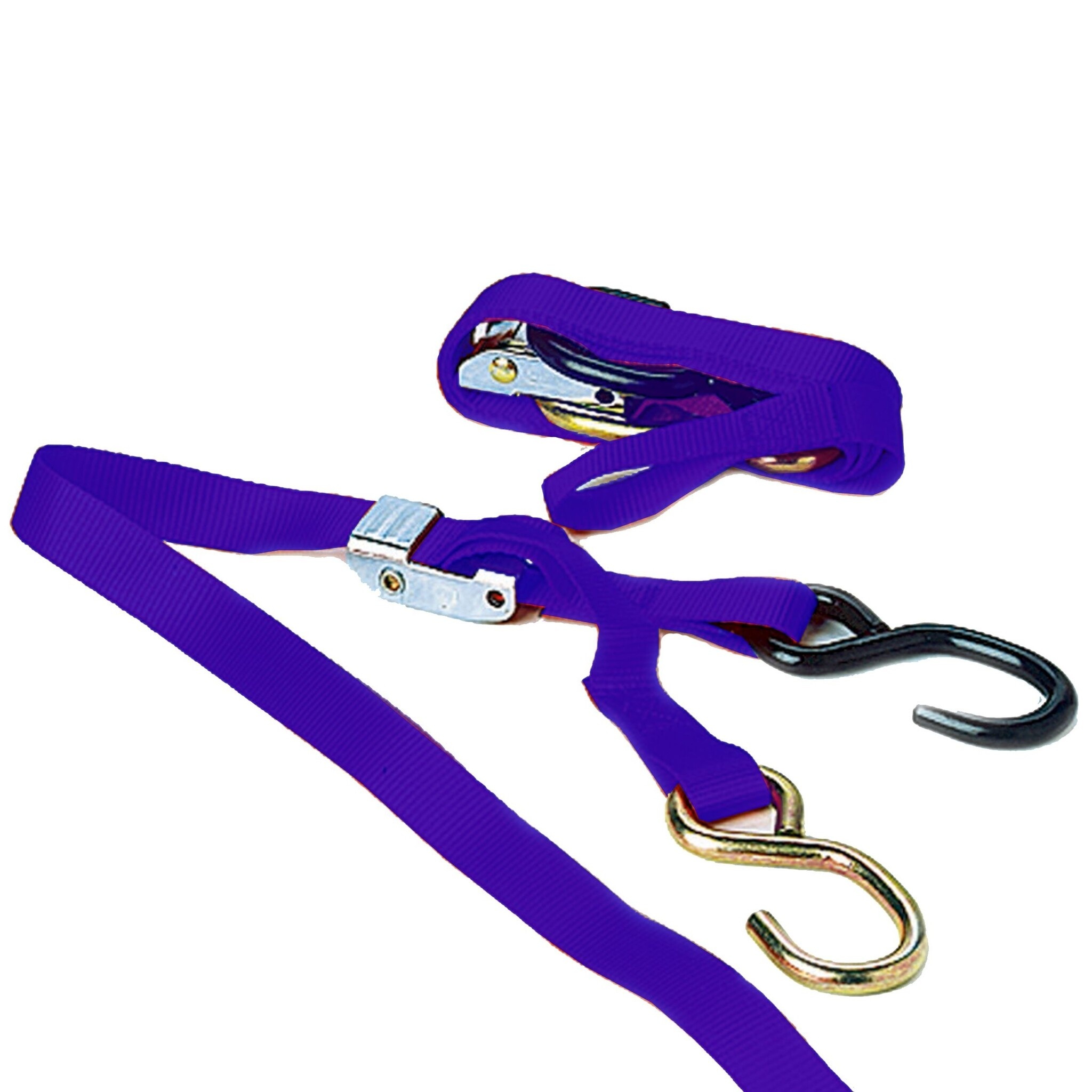 TMV Tie downs 1,5" Blue (2pcs) Width: 1-1/2"