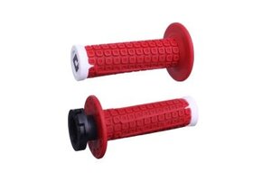 ODI Nomad D30 Lock-On Grips - Red/White