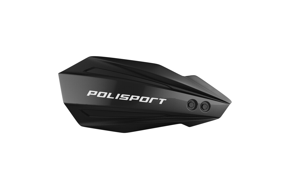 Polisport Bullit Handschützer inkl. Montagesatz - Schwarz