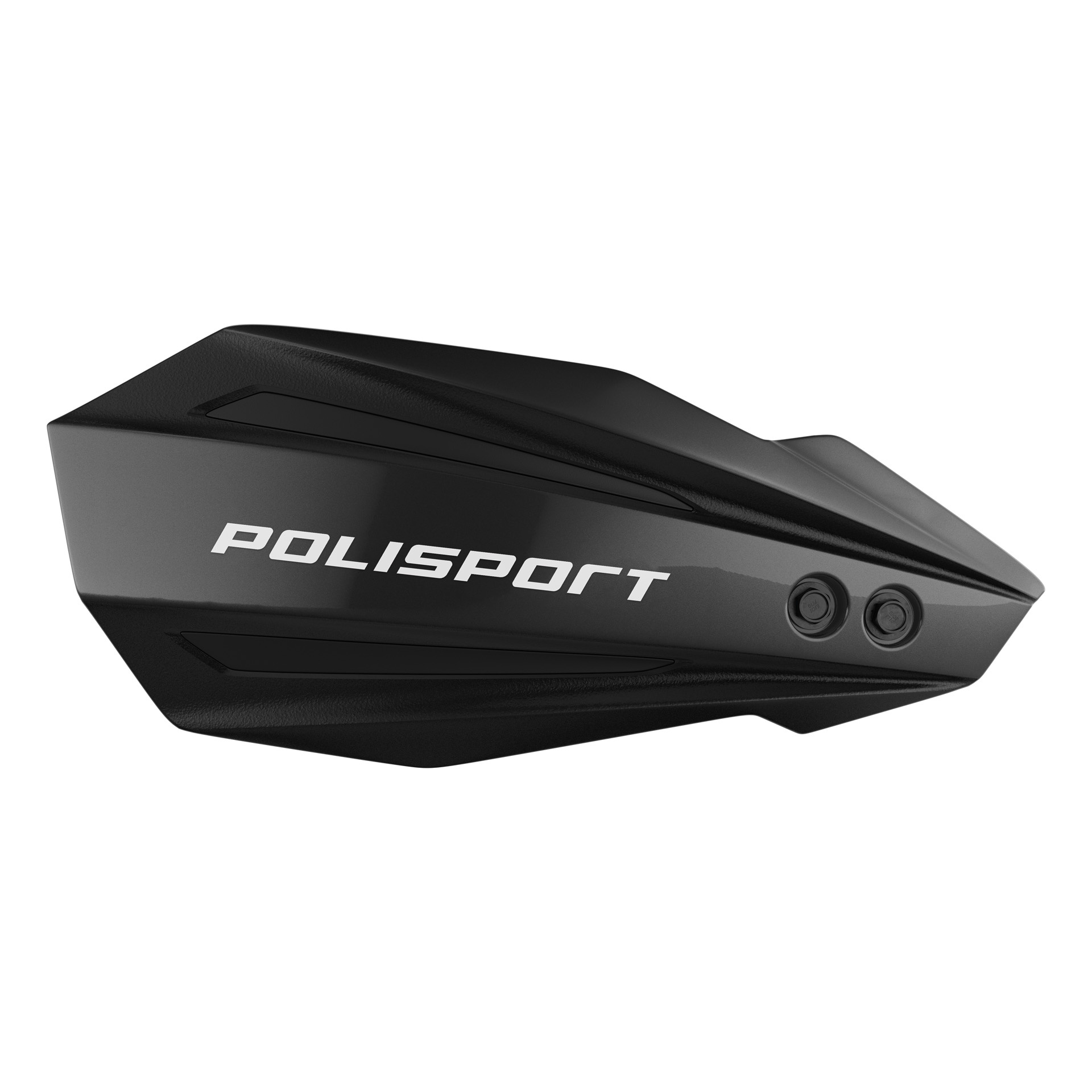 Polisport Bullit Handschützer inkl. Montagesatz - Schwarz