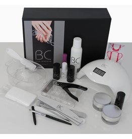 BC Nails Starterpakket Fiber Gel Opleidingspakket, incl. BC UV/LED lamp