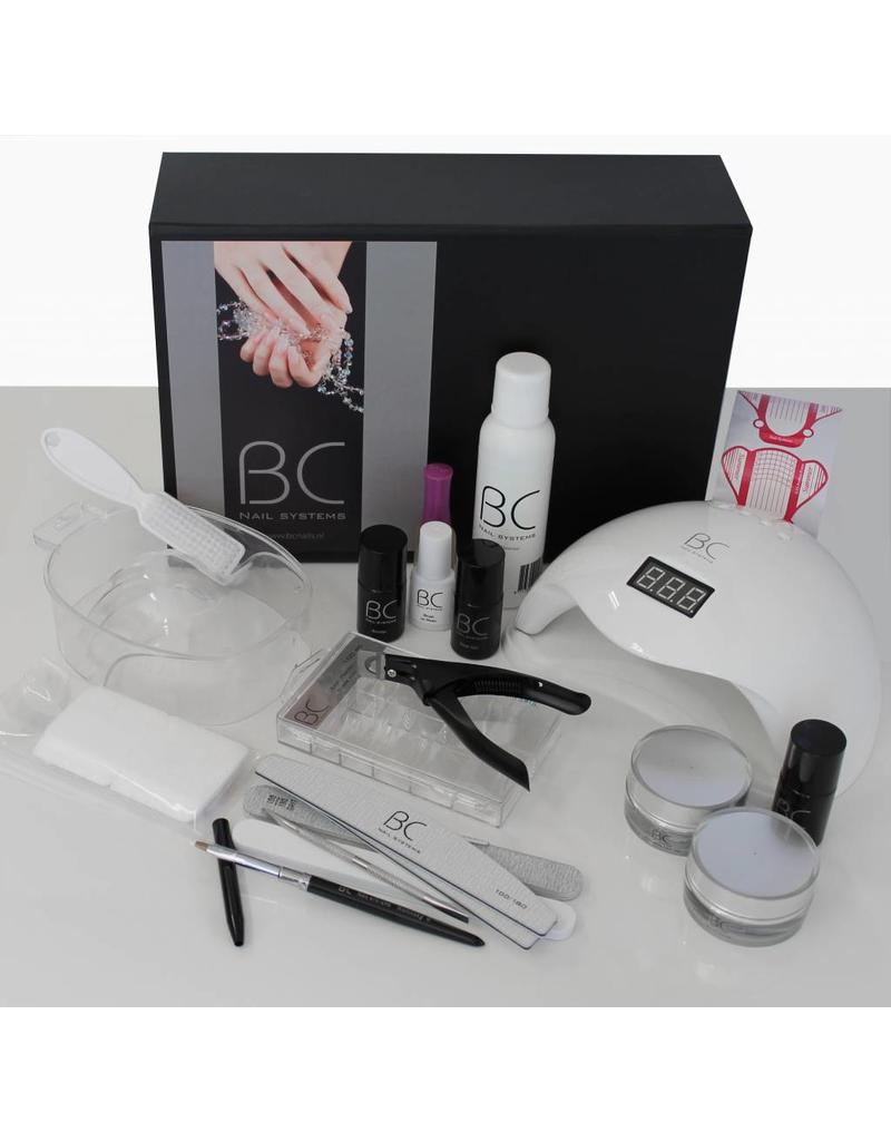 BC Nails Starterpakket Fiber Gel Opleidingspakket, incl. BC UV/LED lamp