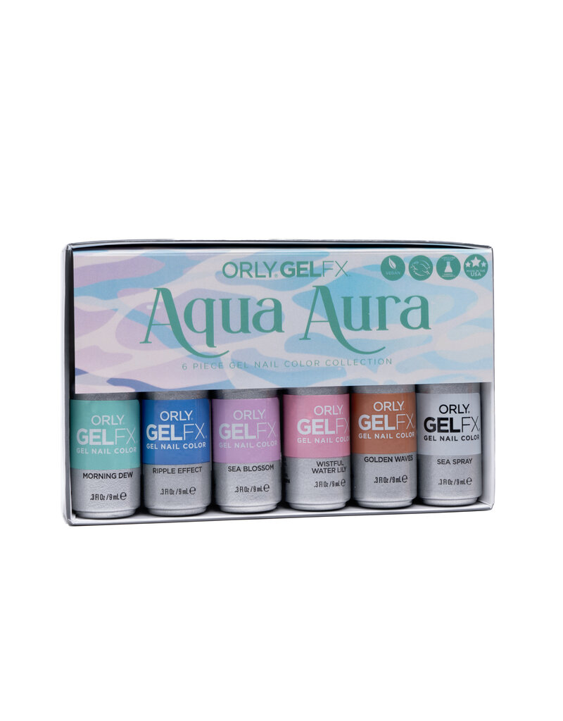 ORLY Aqua Aura  GELFX 6 pix