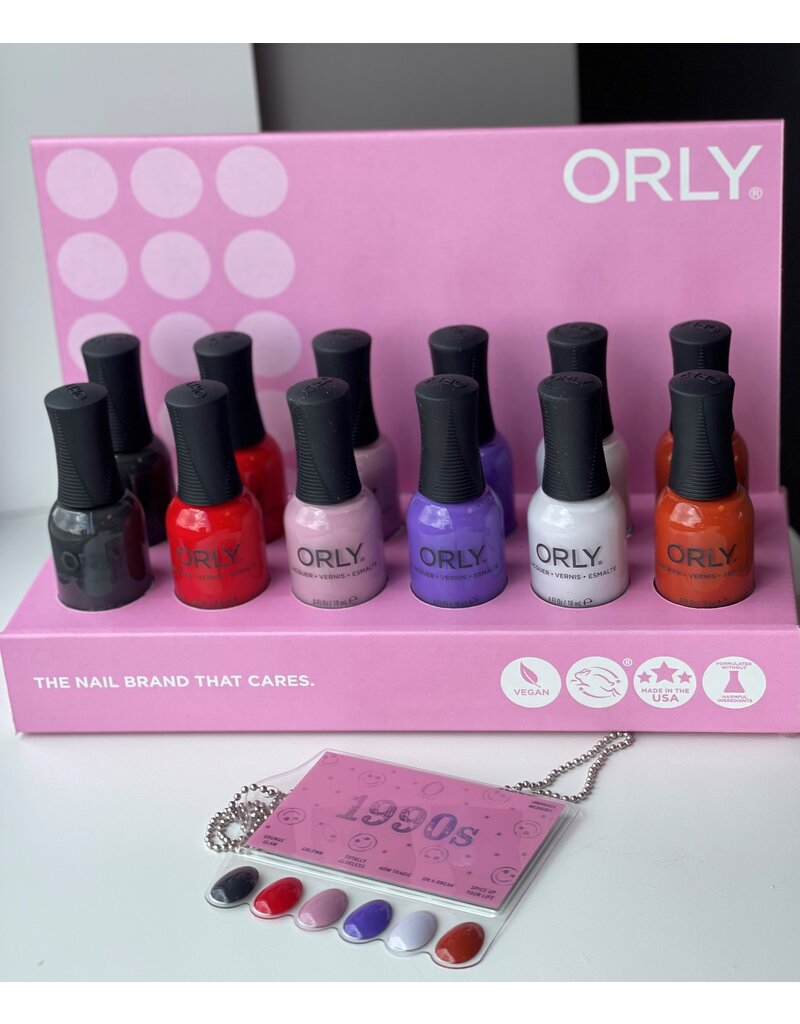 ORLY 1990's Fall 2x6 18ml Display