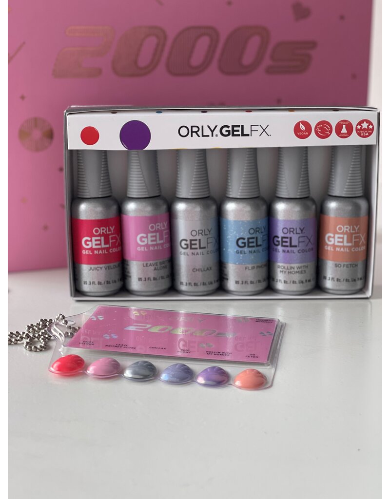 ORLY 2000's  3x6 11ml Display