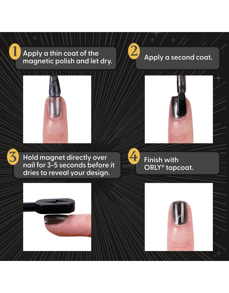 ORLY MAGNETIC Nailpolish Cauldron Smoke