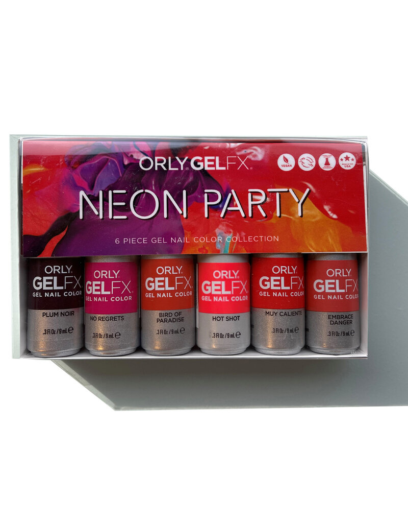 ORLY NEON PARTY  GELFX 6 pix