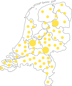 Heffiq service punten in Nederland