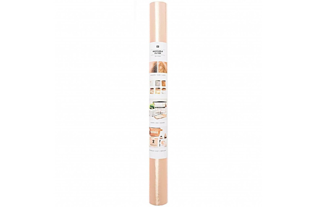 Rosé Goud Metallic - Wasbaar Papier