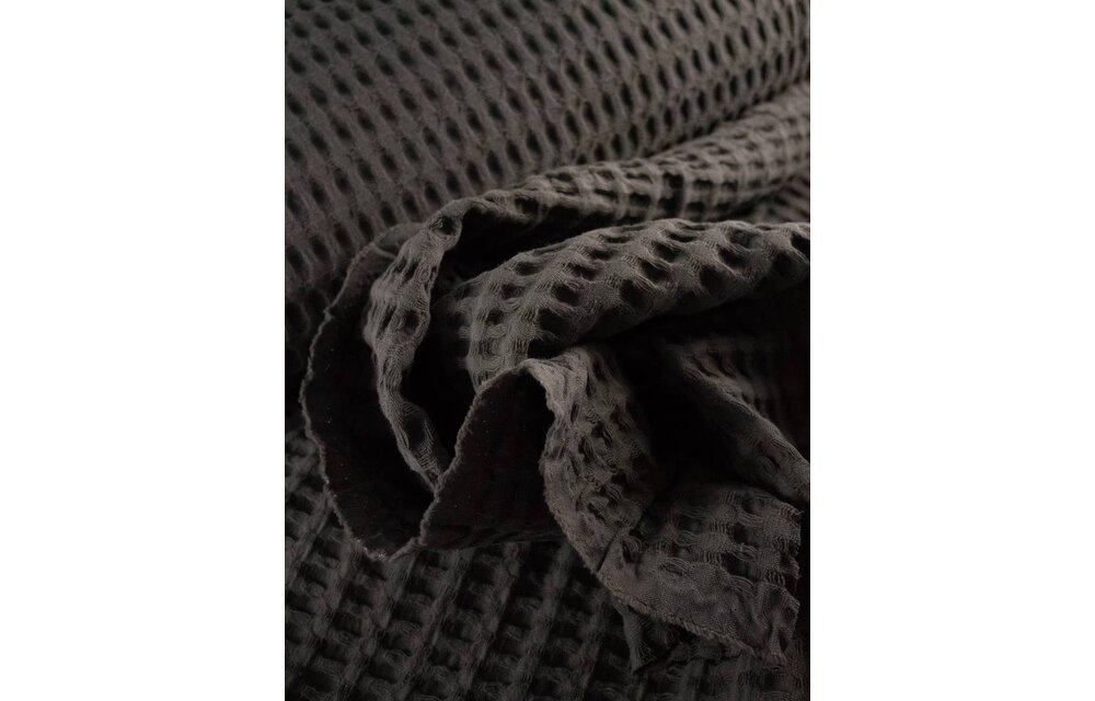 11€ p/m - Taupe - Wafeldoek Groot