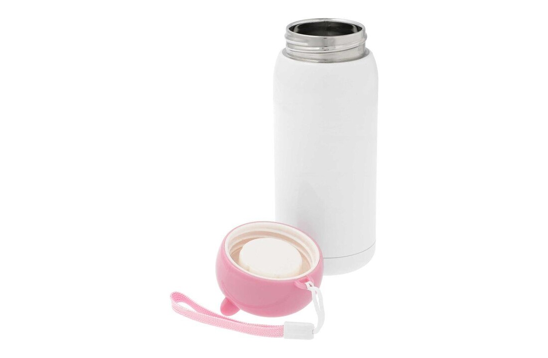 Roestvrij Stalen Thermosfles Roze Dop