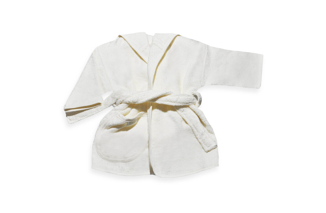 Ecru badjas voor baby's