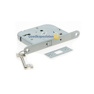 Nemef 1436 Kast deurslot55mm gelakte voorplaat