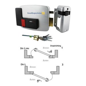 Cisa 11610 oplegslot elektronisch