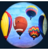 OPTIkinetics  Magnetisch effectwiel 6" - thema: Balloon festival