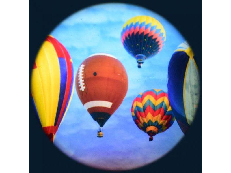 OPTIkinetics  Magnetisch effectwiel 6" - thema: Balloon festival