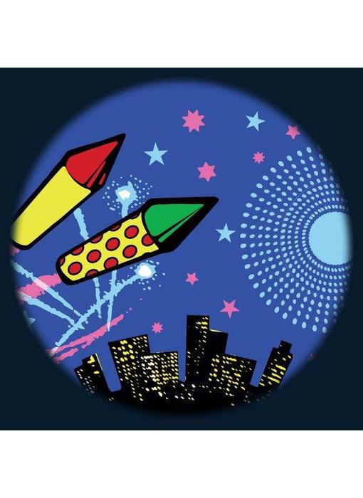 Magnetisch 6" Effectwiel thema: Firework