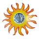 Schitterzon- met acrylaatspiegel en vezelnevel