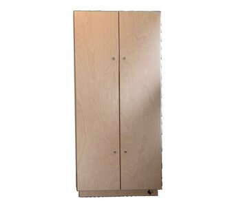 Kledingkast afm. B 100 x D 50 x H 220cm Molestbestendig