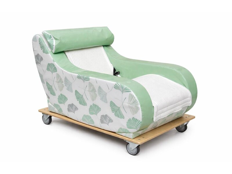 Atelier Michel Koene Schommelsnoezelstoel  met print Bisonyl