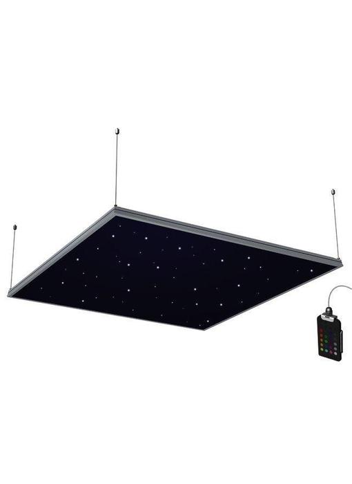 Sterrenhemeltegel Astroline 120x120cm zw rgb ab