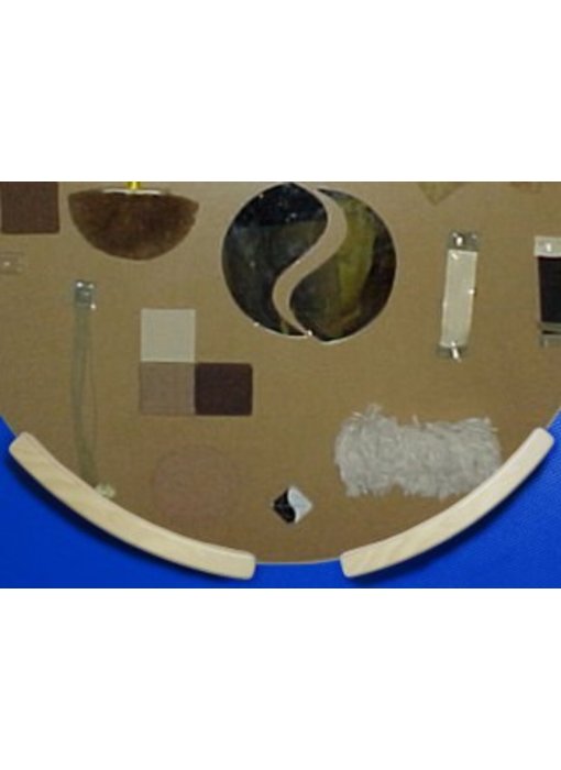 Wandhouderset voor ronde Doe Tastwand of Spiegel