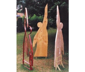 Hemeldanser hout met snaren