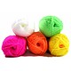 Fluor kleurige wol set 5 stuks