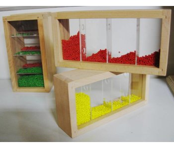 Bouwstenen met kraaltjes