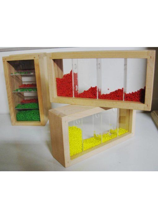 Bouwstenen met kraaltjes