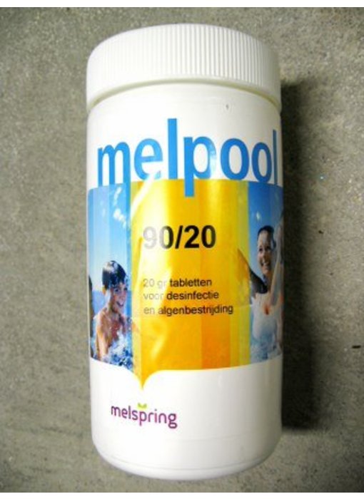 Chloortablet Melpool voor zwembad