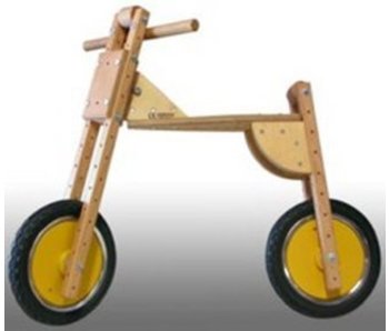 PeDo-bike hout - loopfiets-