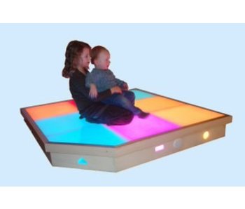 Licht en geluidenvloer