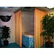 Vezelneveldouche fluowaterval met afgeschermde waterdichte armatuur