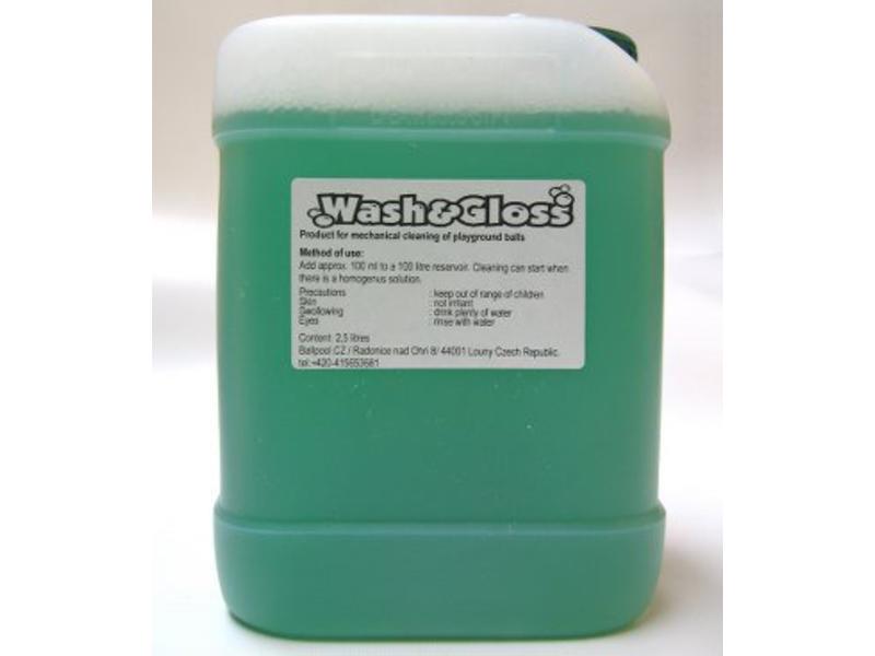 Wash en Gloss wasvloeistof ballenwasmachine   2,5 liter