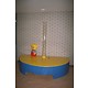 Eiland t.b.v. Bubble Unit half rond, Bisonyl