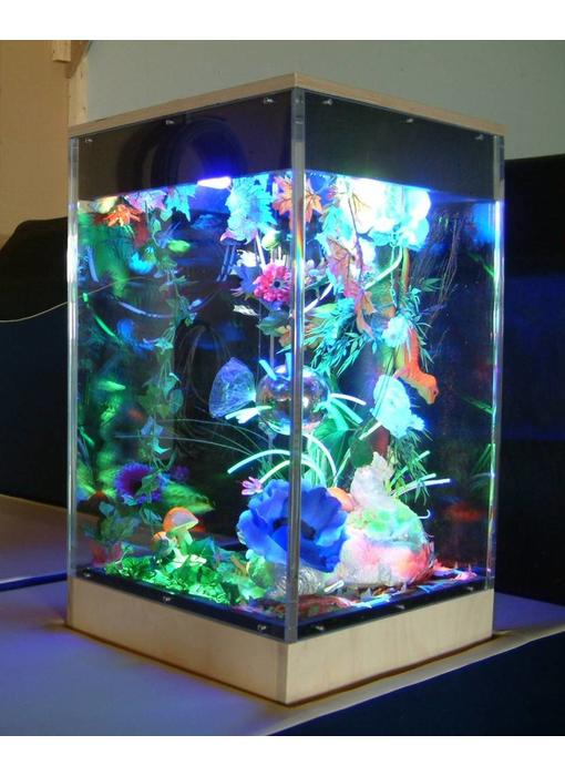 Blacklightkast aquarium doorzichtig vol acrylaat