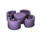 KIDS FIORE SET - Tafel, zacht gecoat schuim