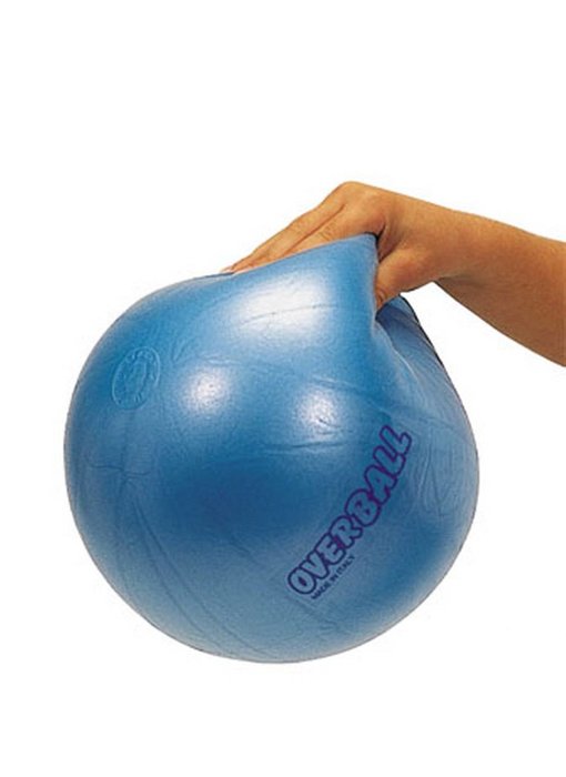 Gymnic Overball- opblaasbaar - blauw