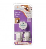 Veiligheidsslot deur- Mag Lock- set van 2 st en 1 sleutel