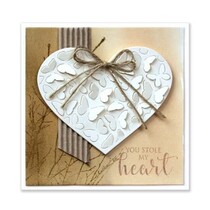 Cutting dies: Pop Out Butterflies in heart