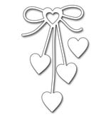 Penny Black Cutting dies: "Heart bow" cardiac loop