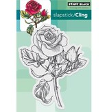 Penny Black Transparant stempel: "Red Blush" Vintage Rose