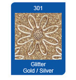 Sticker Micro Glitter Stickers, linjer, guld