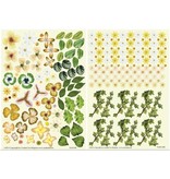 BLUMEN (MINI) UND ACCESOIRES Twin Pack flowerart, amarillo