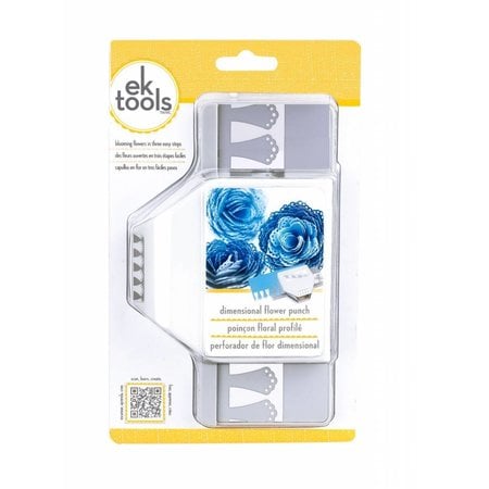 EK Succes, Martha Stewart doily dimensional EK perfurador 3D / 3D flor